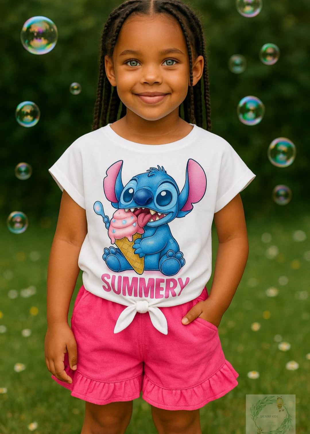 Conjunto Stitch Gelado