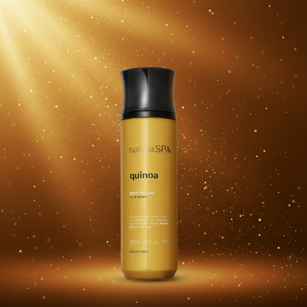 Benefícios:
🌾 Aroma fresco e duradouro — fragrância suave e envolvente que persiste na pele
🌾 Enriquecido com quinoa — ingrediente nutritivo que hidrata e protege a pele
🌾 Textura leve e refrescante — absorve rapidamente sem deixar resíduo
🌾 Perfeito para usar a qualquer hora — ideal após o banho ou ao longo do dia