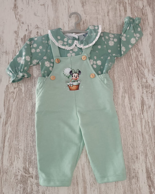 Jardineira Minnie