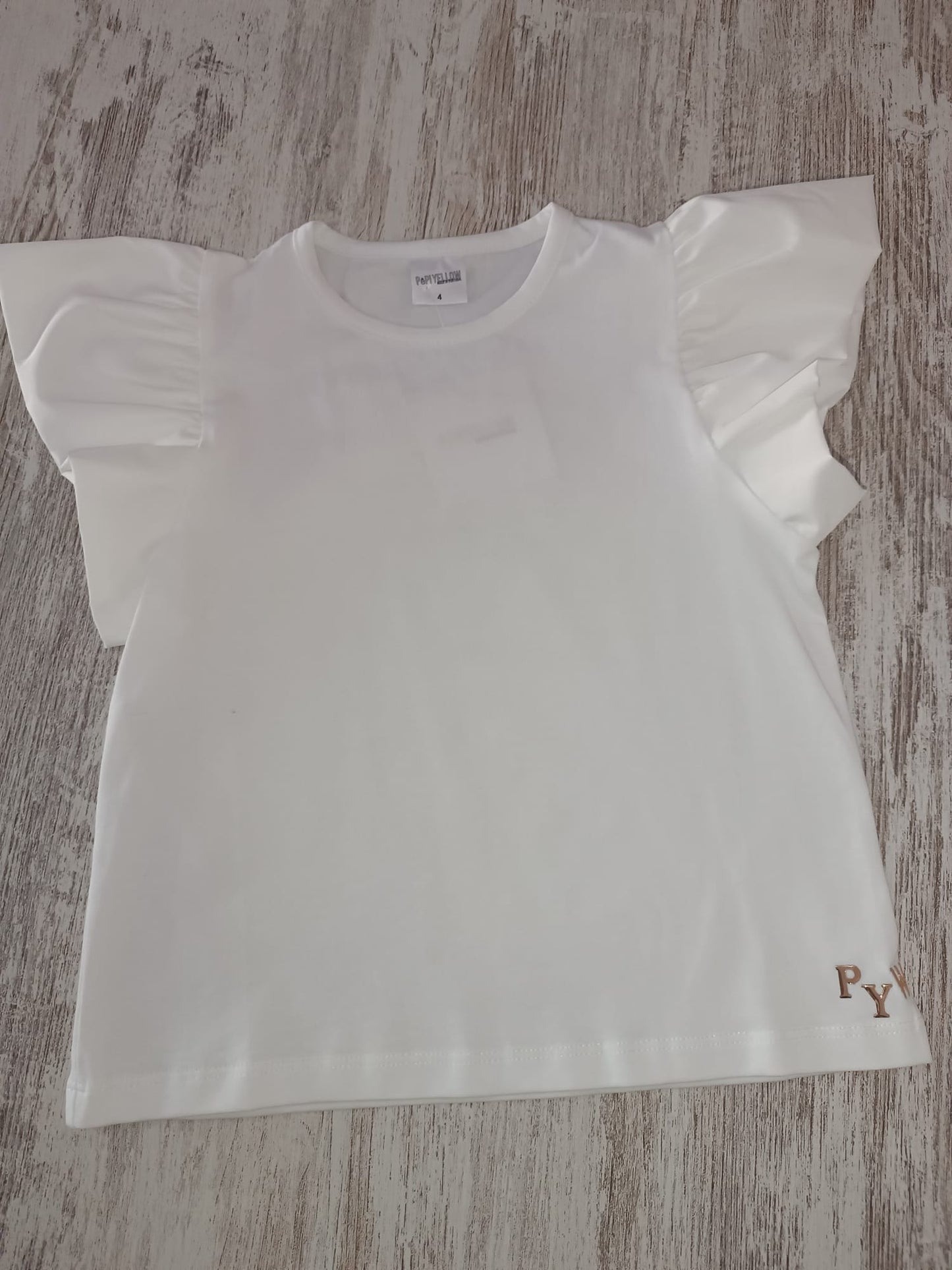 T-shirt com folho