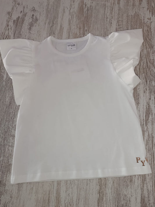 T-shirt com folho