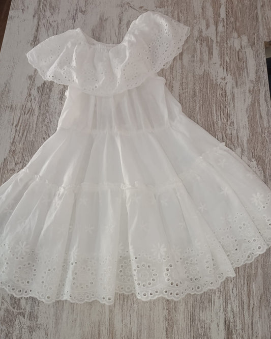 Vestido Bordado Inglês