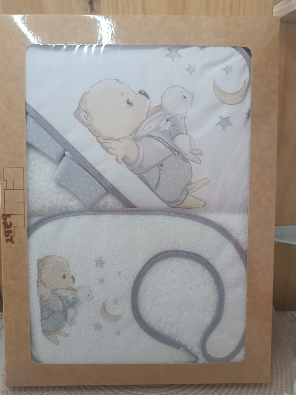 Conjunto ursinho 3 peças