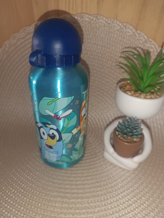 Garrafa de alumínio Bingo e Bluey 400ml