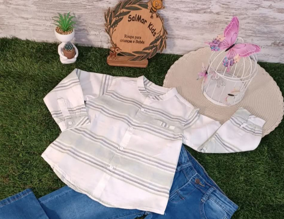 Camisa Riscas