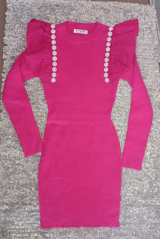 Vestido em malha