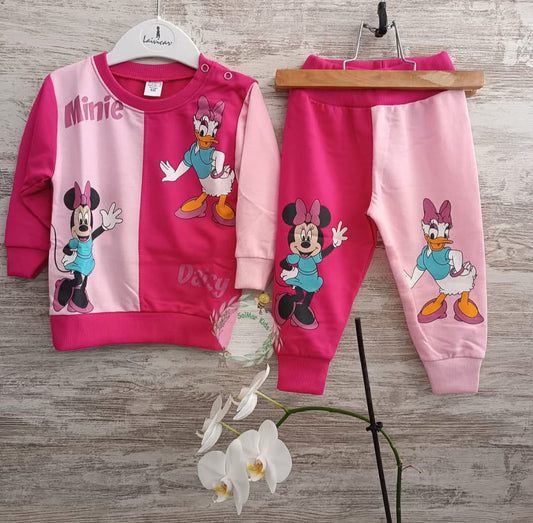 fato de treino Minnie e Daisy