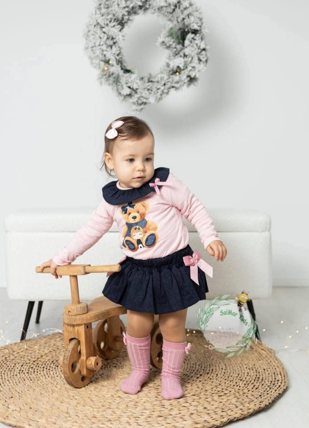 Conjunto saia/calção