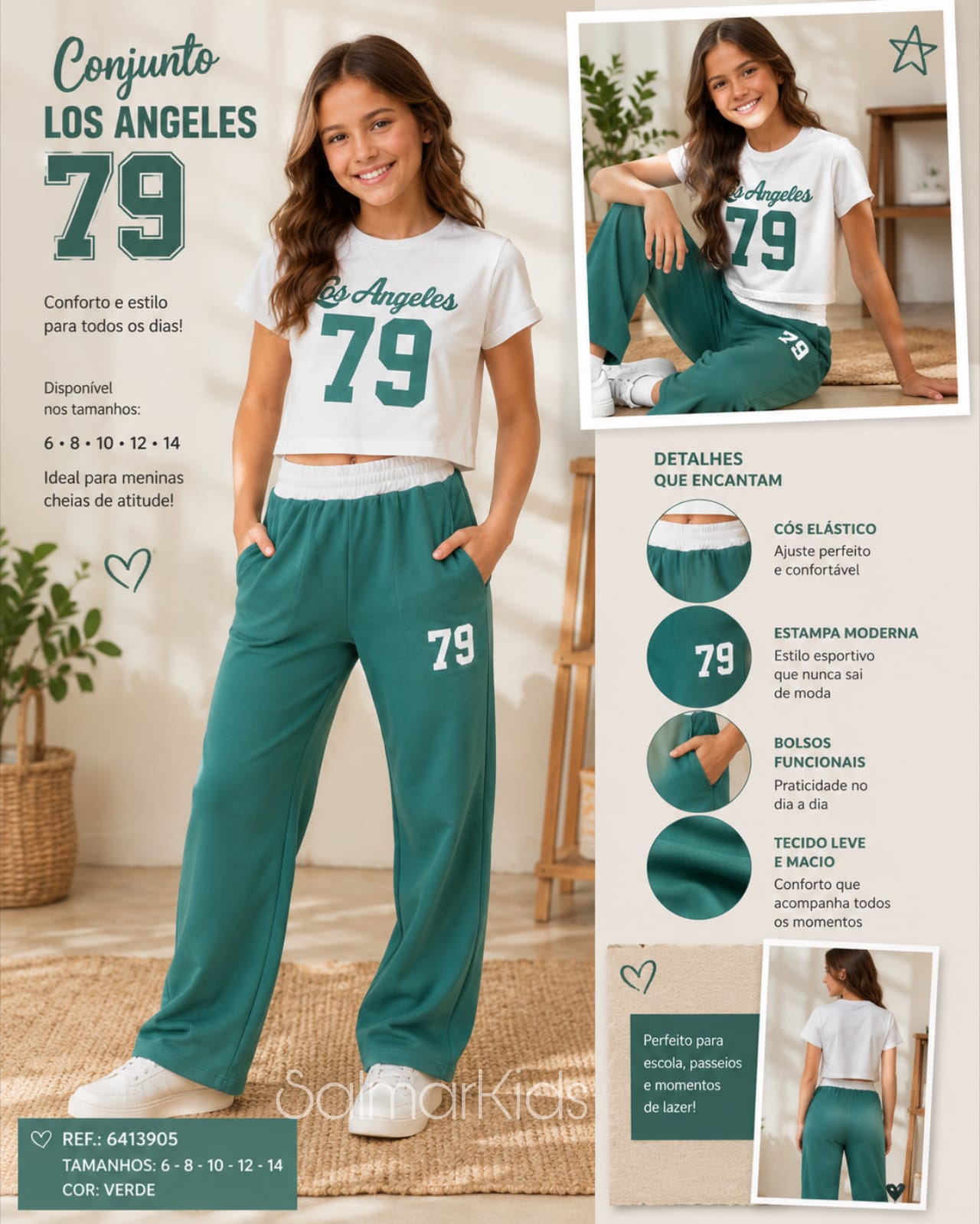 Conjunto Los Angeles Menina