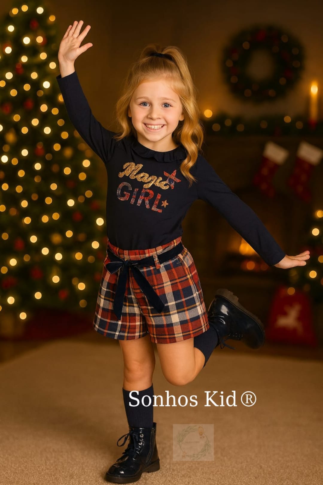 Um conjunto perfeito para a época que se aproxima. Super giro e muito confortável.