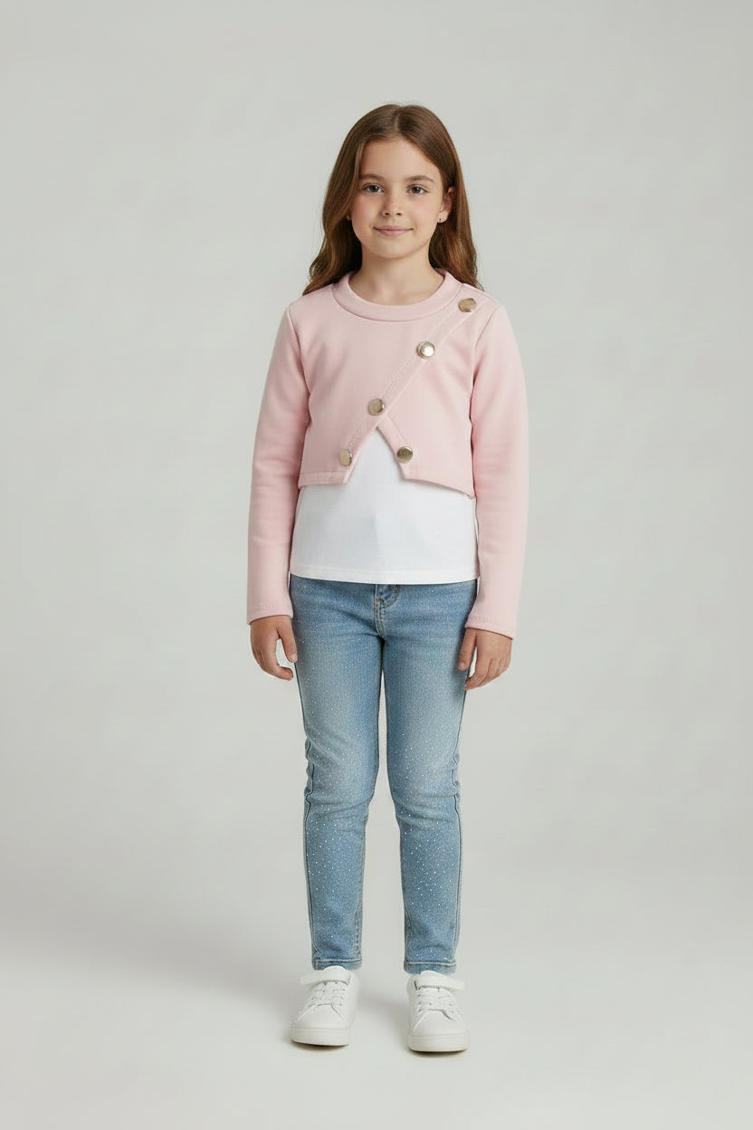 Camisola Básica Criança | Algodão | Salmar Kids