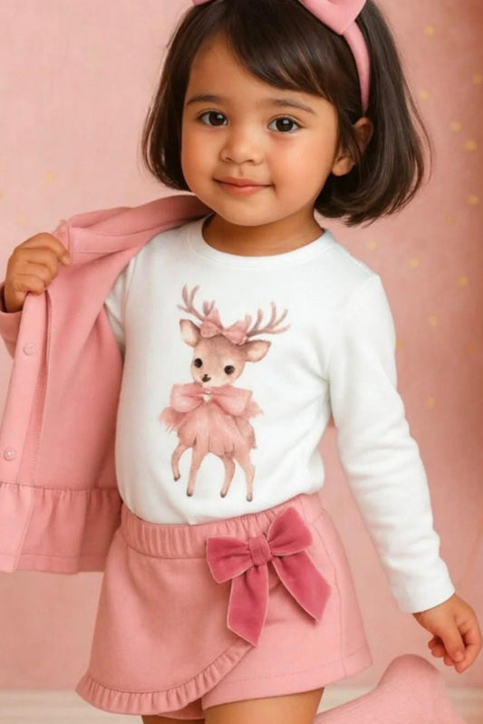 A doçura e encanto deste conjunto faz apaixonar. Desde a qualidade à praticidade ele é incrível e muito completo.

Não inclui a fita para o cabelo.