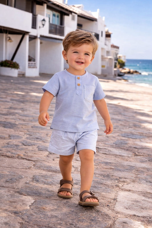 Conjunto fresco, leve e muito giroooo.