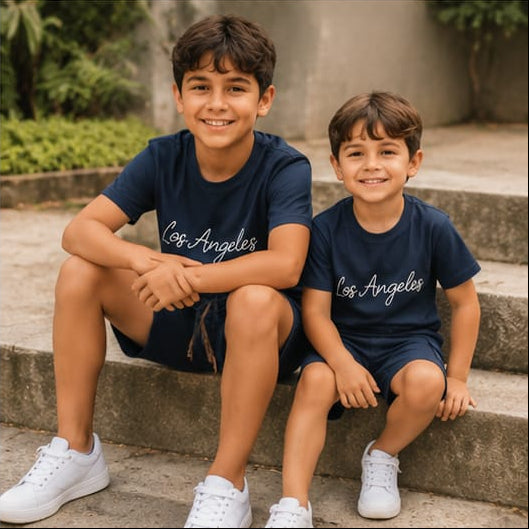 Conjunto Los Angeles Menino Azul