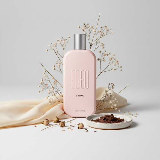 Perfume Egeo Choc O Boticário 90ml frasco rosa