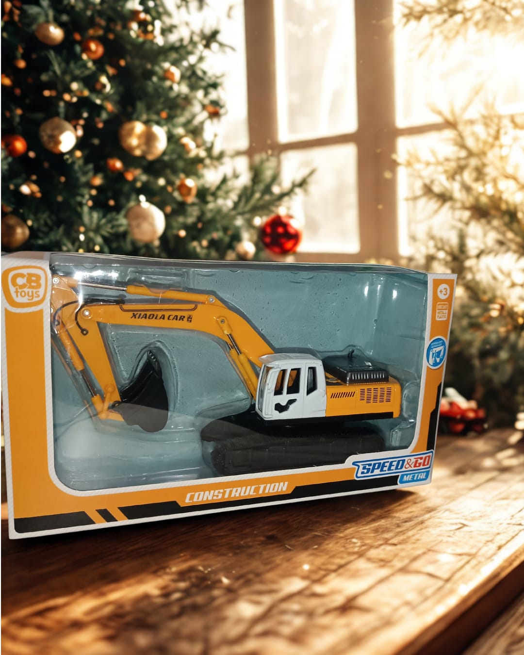 Os mais pequenos adoram e vibram com a imaginação deles. Esta escavadora vai dar muita originalidade às brincadeiras dos mais pequenos.