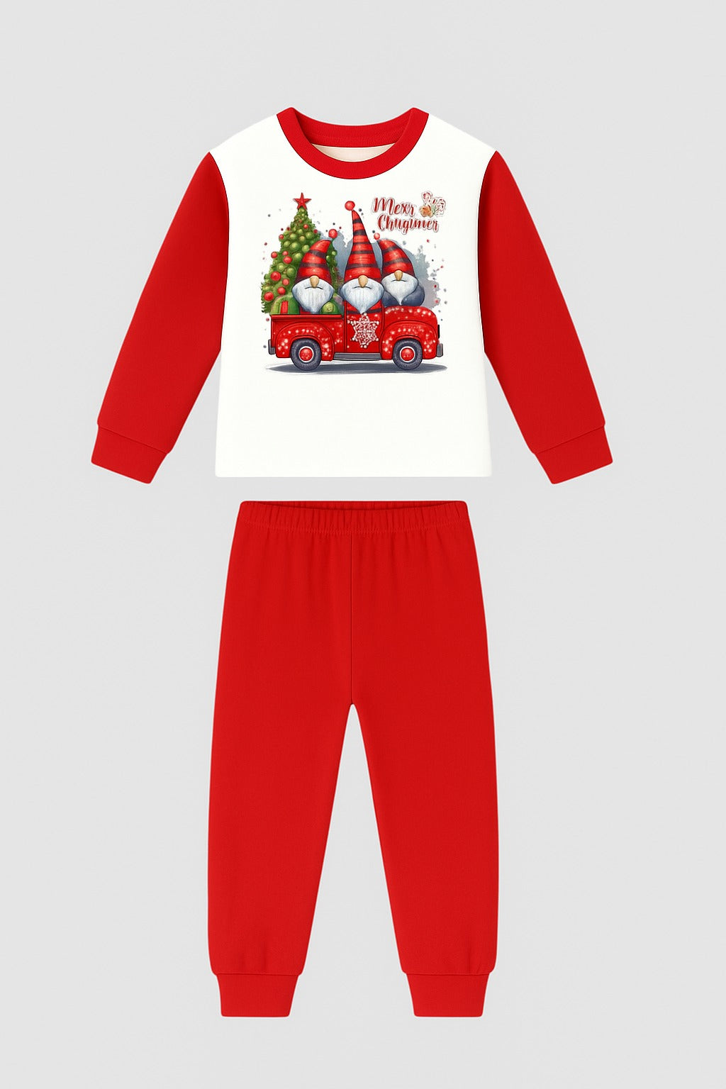 Nada mais acolhedor que ver a família toda vestida de pijama igual na noite de Natal. Um pijama quentinho, que qualidade nacional e super confortável.