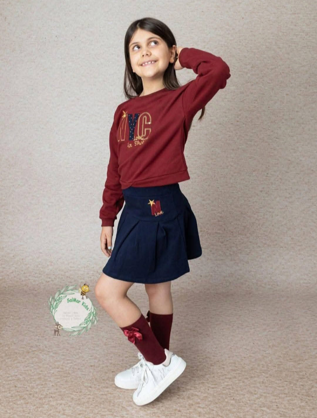 Conjunto estilo colegial