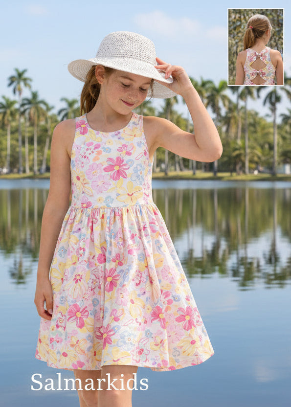Este vestido é maravilhoso, uma mistura entre prático e clássico. o look perfeito de verão.